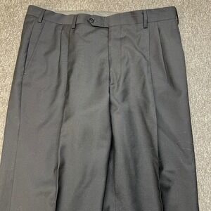 RAVAZZOLO BLACKWOOD DICK Mens Pleated Dress Pants Trousers Made in Italy 36x32